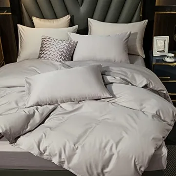 MooMee Luxury 600 TC Cotton Duvet Cover Set - Queen Size