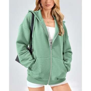 BTFBM Zip Up Hoodie Women Long Sleeve Sweatshirts Fall Outfits 2025 Oversized Hoodies Casual Fashion...