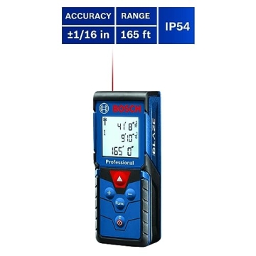 BOSCH GLM165-40 Laser Measure 165ft Precision Tool