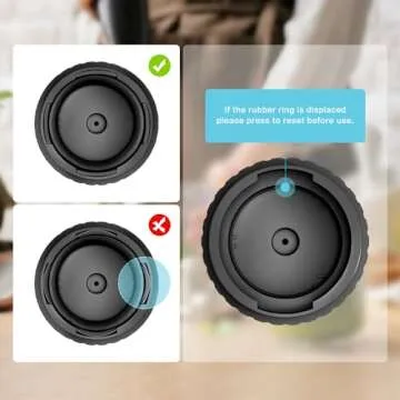 MASONKING Electric Mason Jar Vacuum Sealer, Unique Mothers Day Gifts, Jars Vacuum Sealer Kit for Wide Mouth and Regular Mouth Mason Jars Canning, Fully Automatic