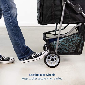 VIVO 3 Wheel Pet Stroller for Cats and Dogs