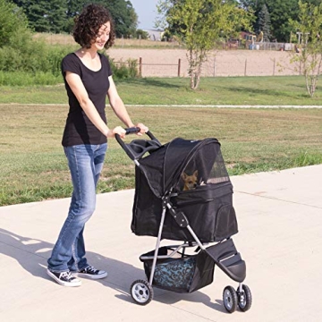 VIVO 3 Wheel Pet Stroller for Cats and Dogs