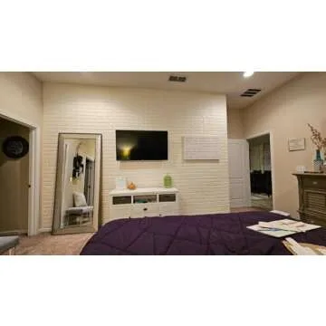 Versatile 3D Brick Wall Stickers - Easy Peel and Stick