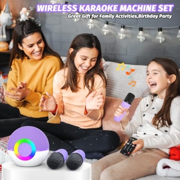 Mgaolo Mini Karaoke Machine - Fun Karaoke for All Ages