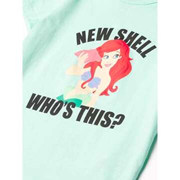 Spotted Zebra Girls' Disney Star Wars Marvel Frozen Princess Short-Sleeve T-Shirts