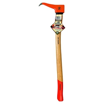 FORESTER Pickaroon Logging Tool 28in | USA Hickory Handle | Hookaroon Logging Tool | Log Roller Tool...