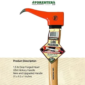 Forester Pickaroon Logging Tool - Durable Hickory Handle