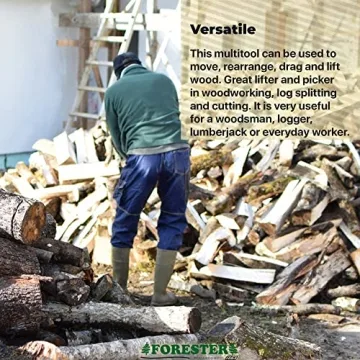 Forester Pickaroon Logging Tool - Durable Hickory Handle