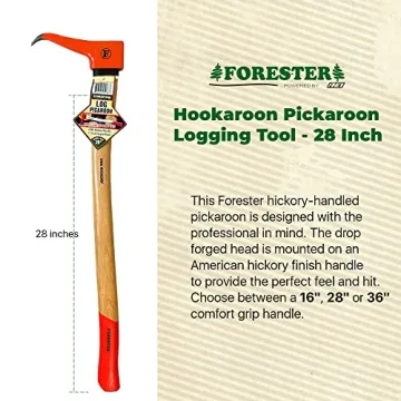 Forester Pickaroon Logging Tool - Durable Hickory Handle