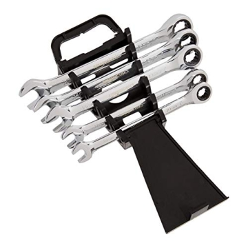 Affordable 5-Piece Ratcheting Wrench Set by Amazon Basics
