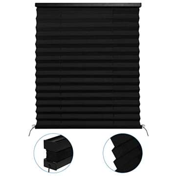 NOVINO RV Blinds Shades for Camper Window,RV Shades Pleated Camper Blinds for Travel Trailer Motor C...
