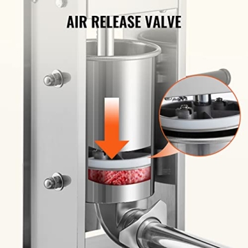 VEVOR Sausage Stuffer 7LB Stainless Steel Filling Machine