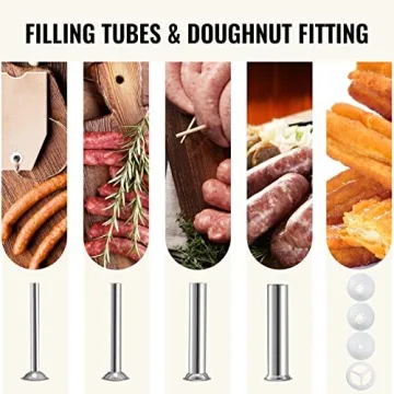 VEVOR Sausage Stuffer 7LB Stainless Steel Filling Machine