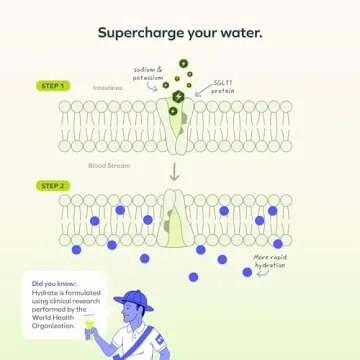 Cheers Hydrate | Oral Rehydration Solution | Electrolytes for Rapid Hydration | Lemon Lime Flavor | 12 Servings | Electrolyte Supplement with Sodium, Potassium, Glucose