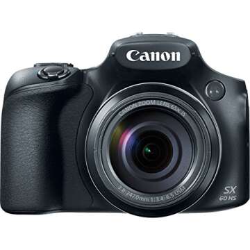 Canon PowerShot SX60 HS Camera with 65x Zoom & HD Video