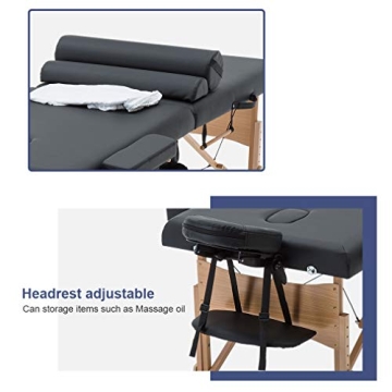 Lightweight BestMassage Portable Massage Table for Spa