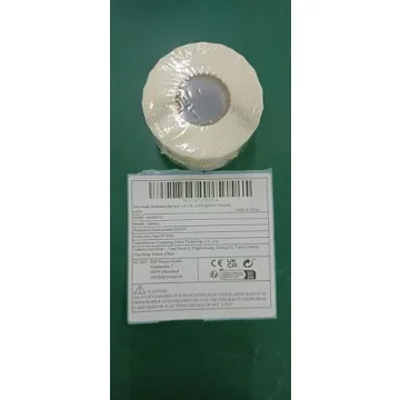 600 Gold Heart Thank You Stickers Roll with Perforation