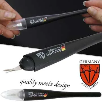 3 Swords Cuticle Knife Set - Premium Quality Grooming Tools