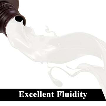 ELEGOO Water Washable 3D Printer Resin, Rapid LCD Resin 405nm UV-Curing Standard Photopolymer Resin for LCD 3D Printing White 1000G