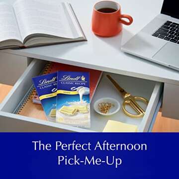 Lindt White Chocolate Bars - Perfect for Gifts & Baking