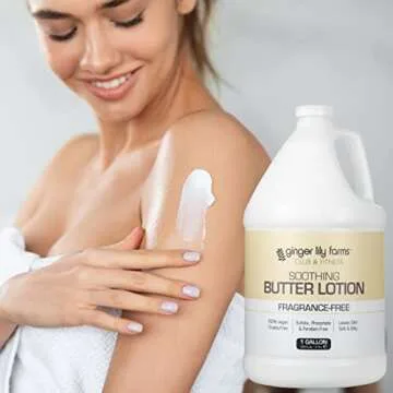 Ginger Lily Farms Soothing Butter Lotion, 100% Vegan & Cruelty-Free