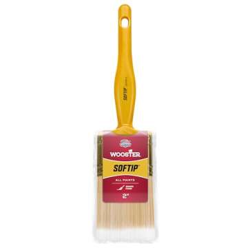 Wooster Brush Paint Brush Q3108-2 Softip Paintbrush, 2-Inch, White