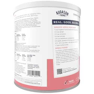 Augason Farms Buttermilk Pancake & Waffle Mix - 33 Servings