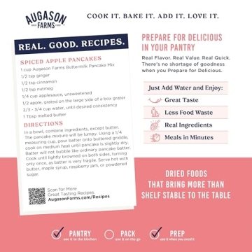 Augason Farms Buttermilk Pancake & Waffle Mix - 33 Servings