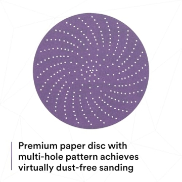 3M Hookit Clean Sanding Disc 732U - Premium 6" Sanding Discs