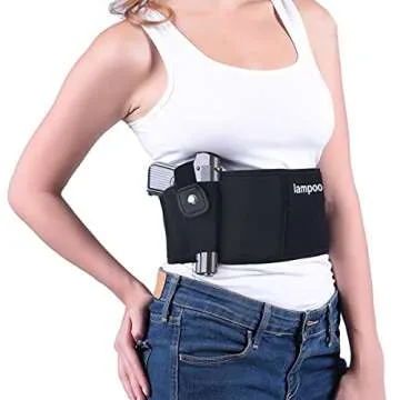 Universal Belly Band Concealed Carry Gun Holster for Men and Women