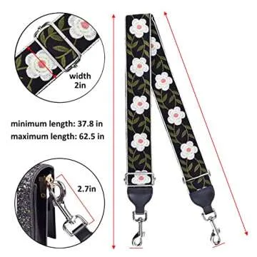 CLOUDMUSIC Stylish Crossbody Handbag Strap for Women