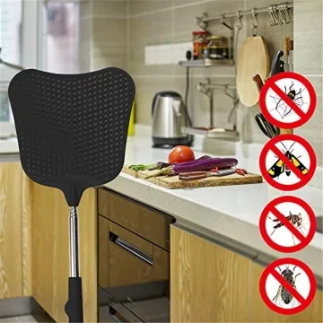 Durable Foxany Telescopic Fly Swatters for Bug Control