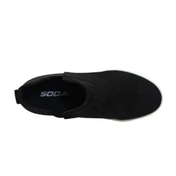 Stylish Soda Diana Wedge Ankle Boots for Everyday Fashion