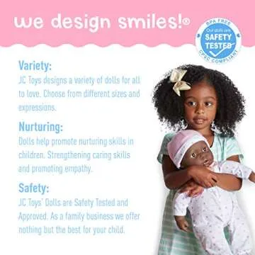 La Baby 20-Inch Soft Body Doll for Kids - Durable & Huggable