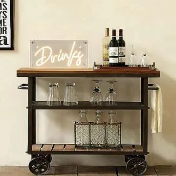 Stylish Lamomo Bar Neon Sign for Home and Parties