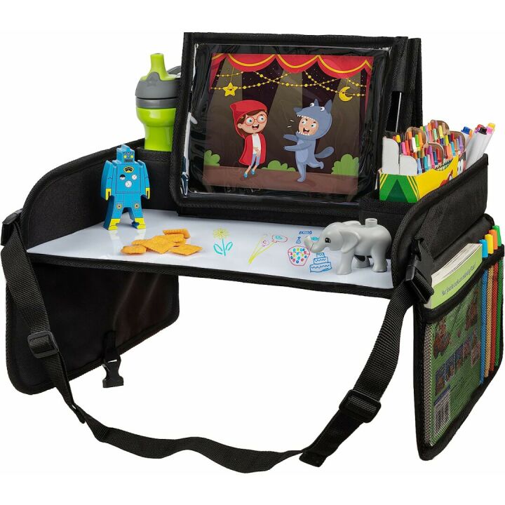 Kids Travel Tray - Ideal for Car & Airplane Use