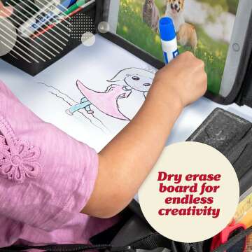 Kids Travel Tray - Ideal for Car & Airplane Use