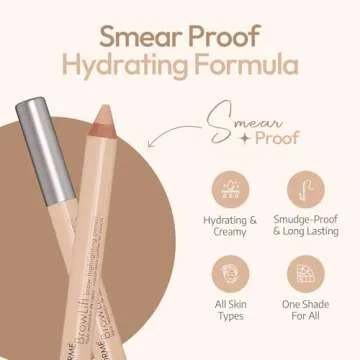 SORME Treatment Cosmetics Eyebrow Highlighter Pencil, Fake Awake Brow Pencil, Lift Highlighter Pencil for Wide Awake & Youthful Appearance, Eye Brightener Pencil, Inner Corner Eye Highlighter