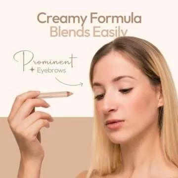 SORME Treatment Cosmetics Eyebrow Highlighter Pencil, Fake Awake Brow Pencil, Lift Highlighter Pencil for Wide Awake & Youthful Appearance, Eye Brightener Pencil, Inner Corner Eye Highlighter