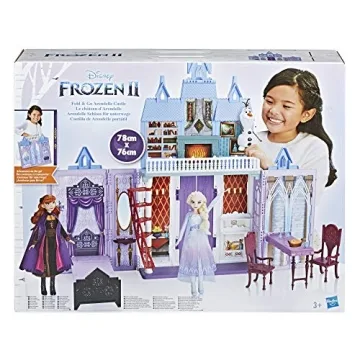Disney Frozen Fold and Go Arendelle Castle Playset for Kids