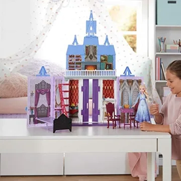 Disney Frozen Fold and Go Arendelle Castle Playset for Kids