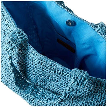 The Drop Women's Ealga Flat Handle Tote Blue Sapphire