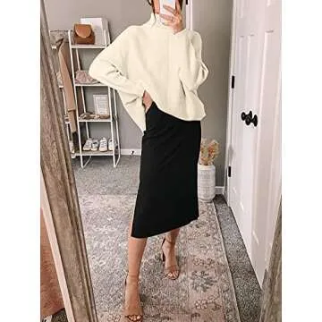 Chic Caracilia Women's Oversized Sweater - Fall Fashion 2023