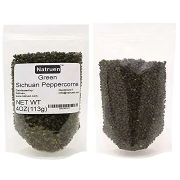 Natruen Szechuan Green Peppercorns - Authentic Flavor for Asian Dishes