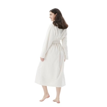 COOVA Women's Soft and Warm Bathrobe with Pockets