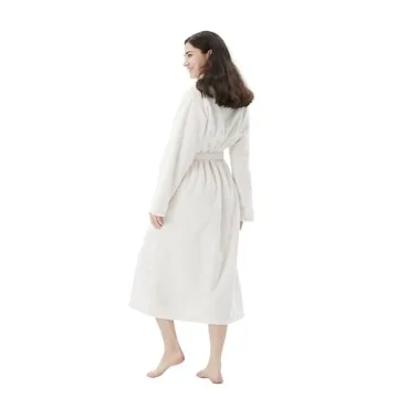 COOVA Women's Soft and Warm Bathrobe with Pockets