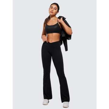 CRZ YOGA Butterluxe Women’s Y Back Sports Bra - Stylish Comfort