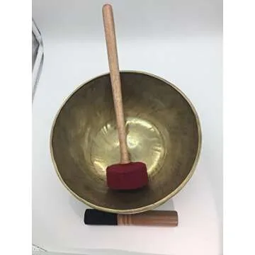 handmade Himalayan singing bowl, hand beaten by Nepali artisans to make magical tones by Shambhala Arts & Handcrafts