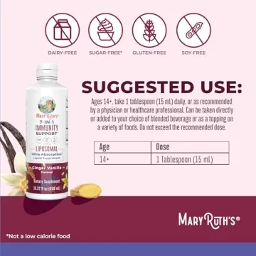 MaryRuth's 7-in-1 Immunity Liposomal for Immune Support
