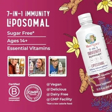 MaryRuth's 7-in-1 Immunity Liposomal for Immune Support
